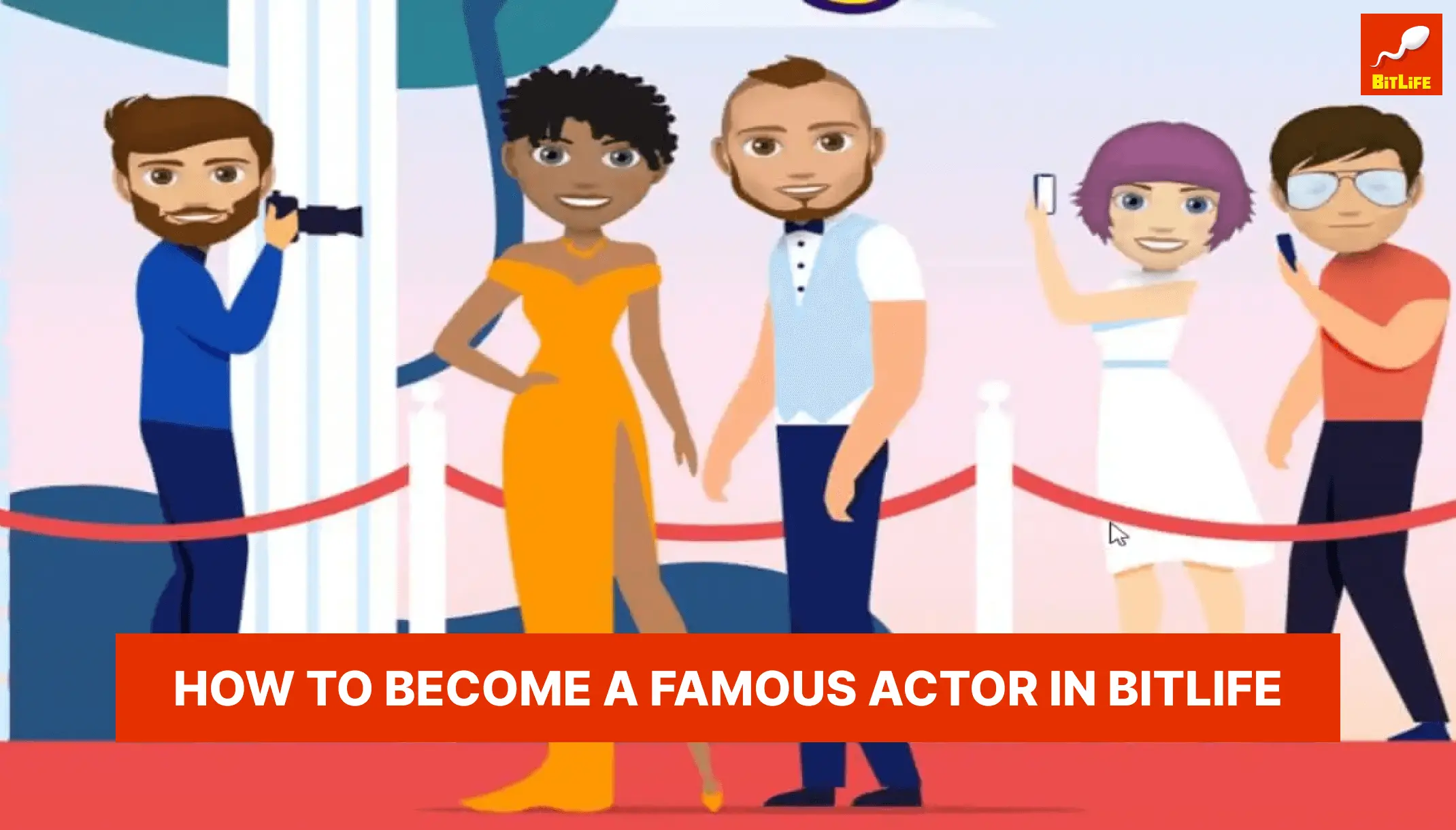 How to become an actor in bitlife