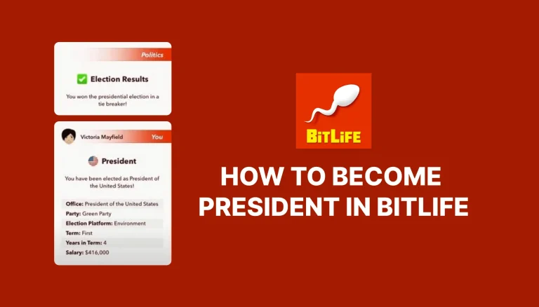 How to become president in bitlife