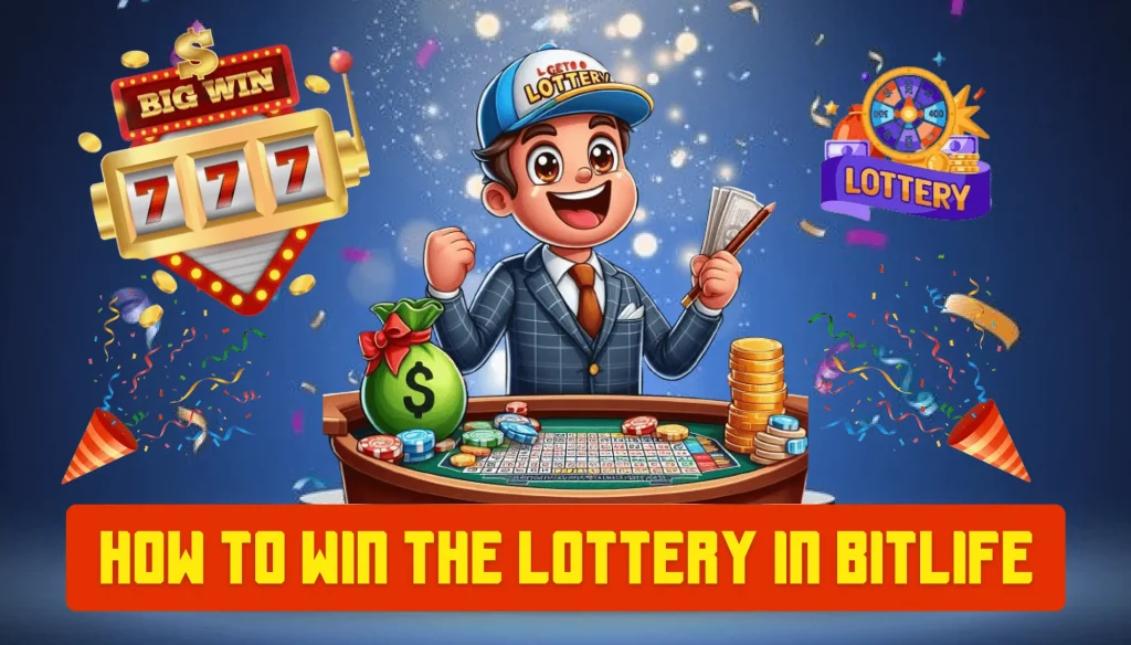 how to win the lottery in Bitlife